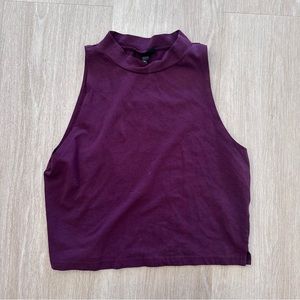 Topshop Maroon Top